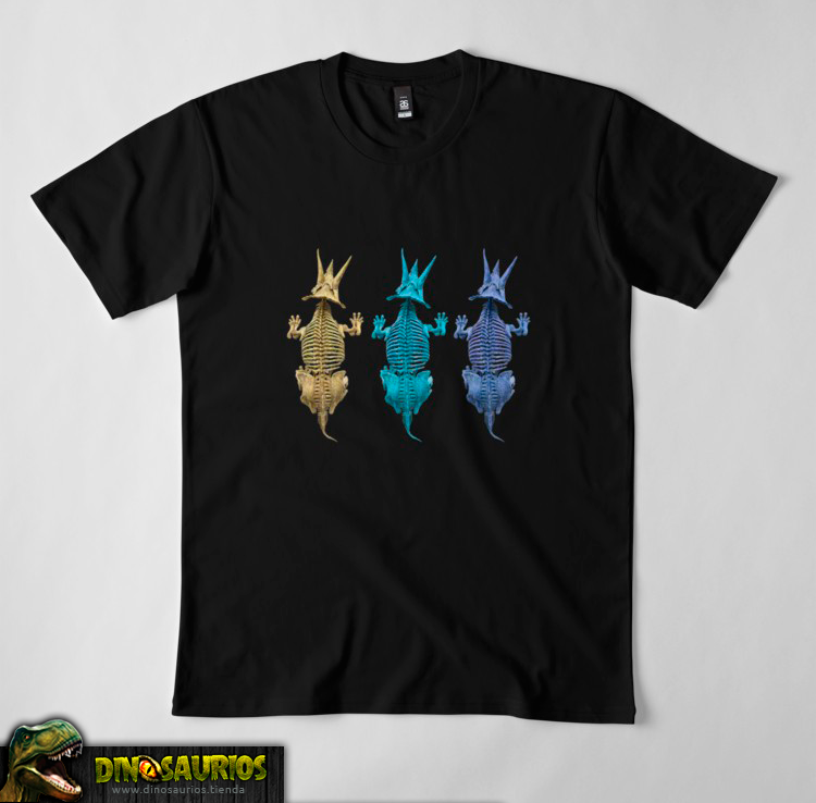 camiseta de dinosaurios triceratops