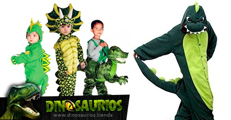 Besugo entrada ético Disfraces de dinosaurio para Halloween y carnaval | Dinosaurios.tienda